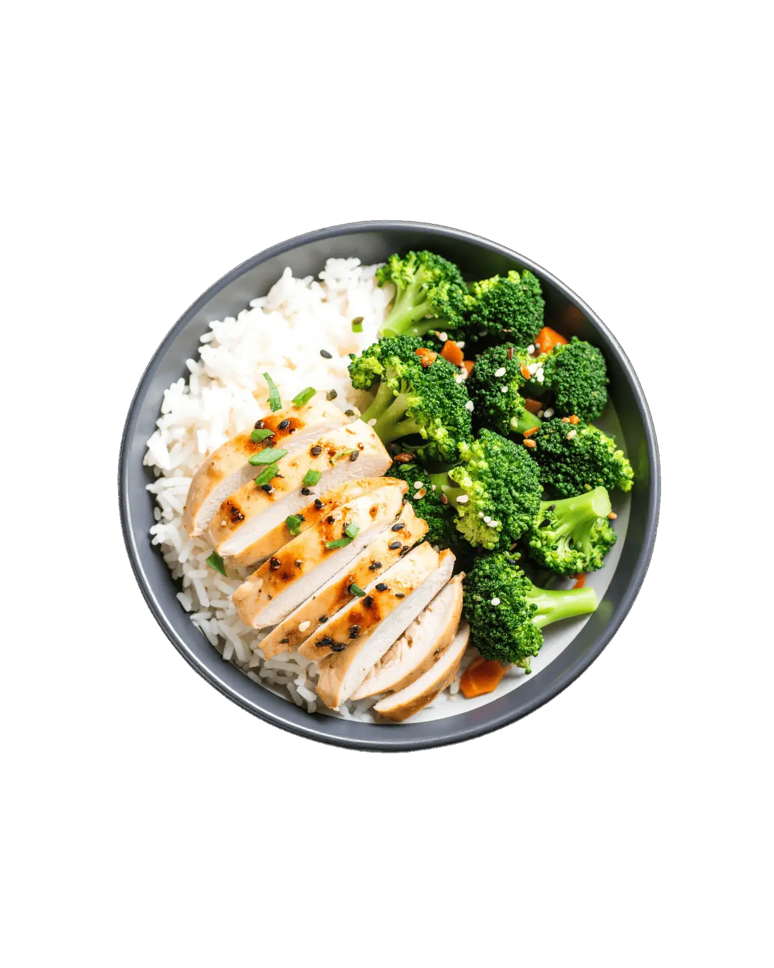 Frisches Essen Arbeitsplatz – Hähnchen Bowl