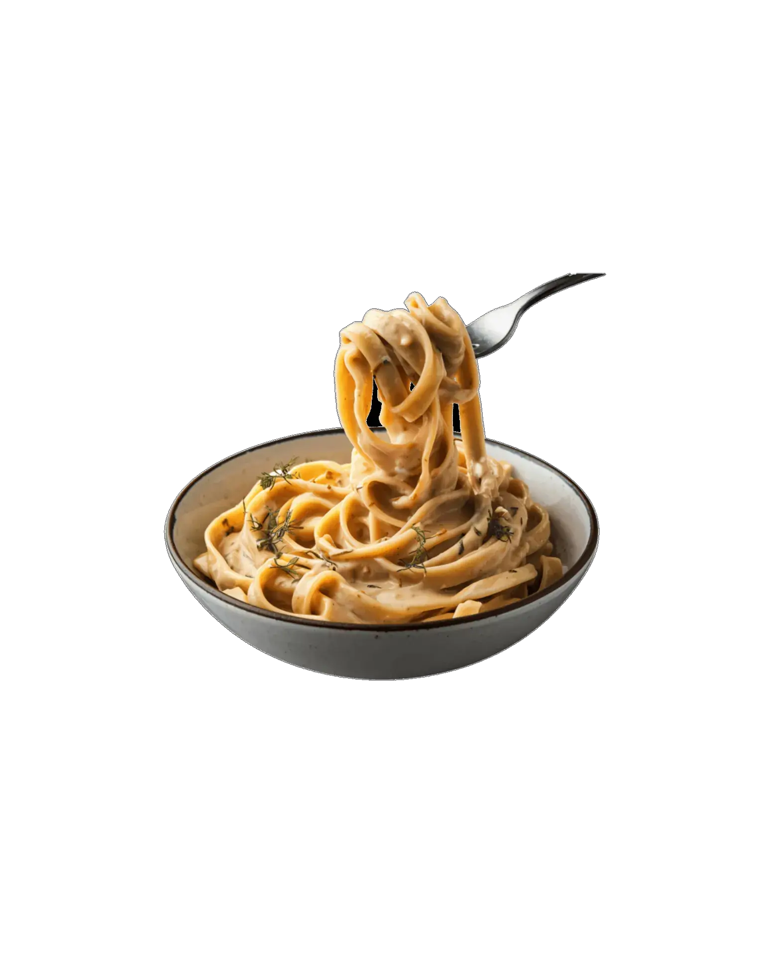 Frisches Essen Arbeitsplatz – Cremige Pasta